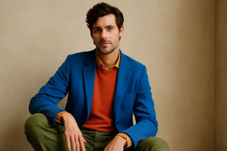 Colori di tendenza per l’abbigliamento maschile: abbinarli per look subito più interessanti