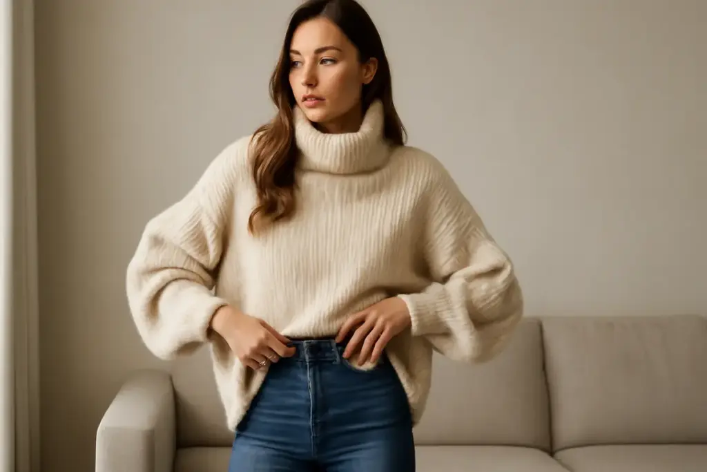 Maglione oversize: come indossarlo senza perdere la propria silhouette