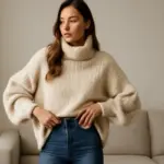 Maglione oversize: come indossarlo senza perdere la propria silhouette