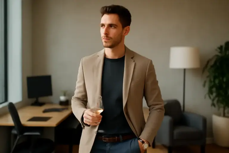 Cos’è lo smart casual maschile? Consigli pratici per outfit ben bilanciati tra ufficio e aperitivo