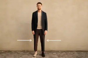 Pantaloni cropped uomo: le proporzioni da rispettare per evitare l’effetto accorciato