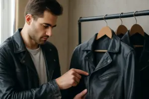 Come scegliere la giacca di pelle uomo? Il dettaglio che fa durare il capo più di una stagione