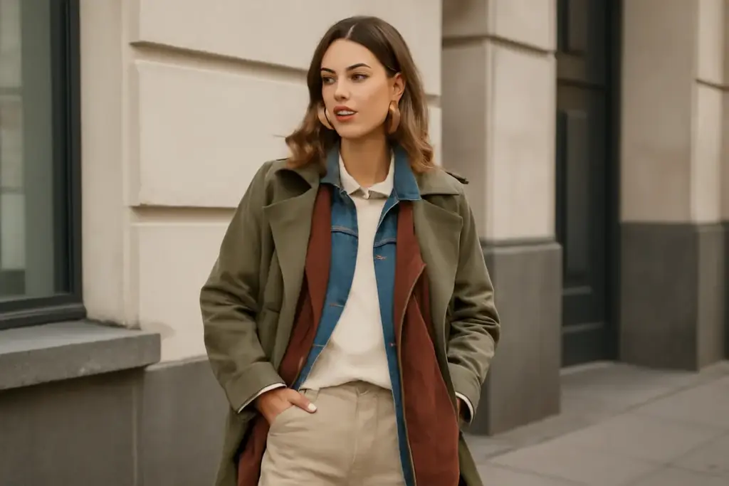 Vestirsi a strati: come non sbagliare con i look mid-season più trendy del momento