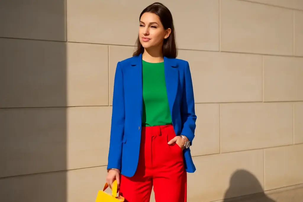 Color block outfit: strategie per mixare tinte accese senza sbagliare