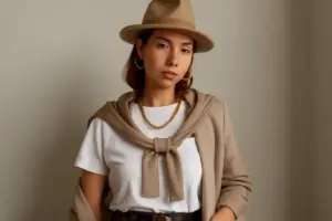 T-shirt basic: come renderla protagonista del look con accessori e layering smart
