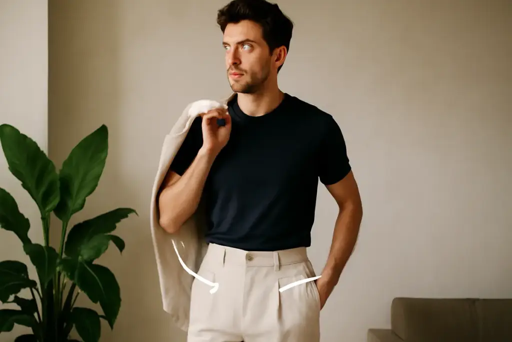 Come si indossano i pantaloni con pences? Le mosse che evitano subito un effetto datato