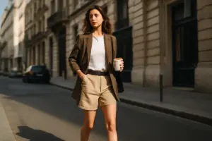 Come si portano i pantaloncini corti in città? Gli abbinamenti che valorizzano anche di giorno