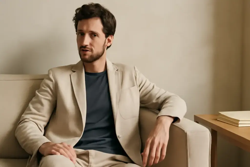 Blazer destrutturati uomo: la scelta strategica per uno stile rilassato che resta sempre chic