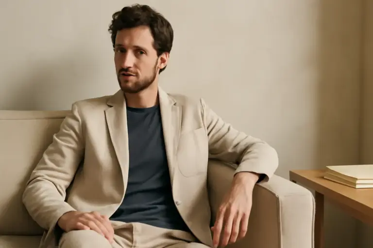 Blazer destrutturati uomo: la scelta strategica per uno stile rilassato che resta sempre chic