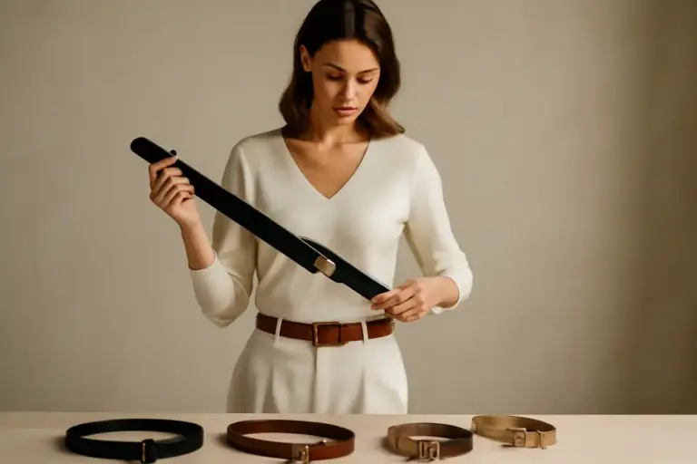 Come scegliere una cintura? suggerimenti per valorizzare la figura con classe