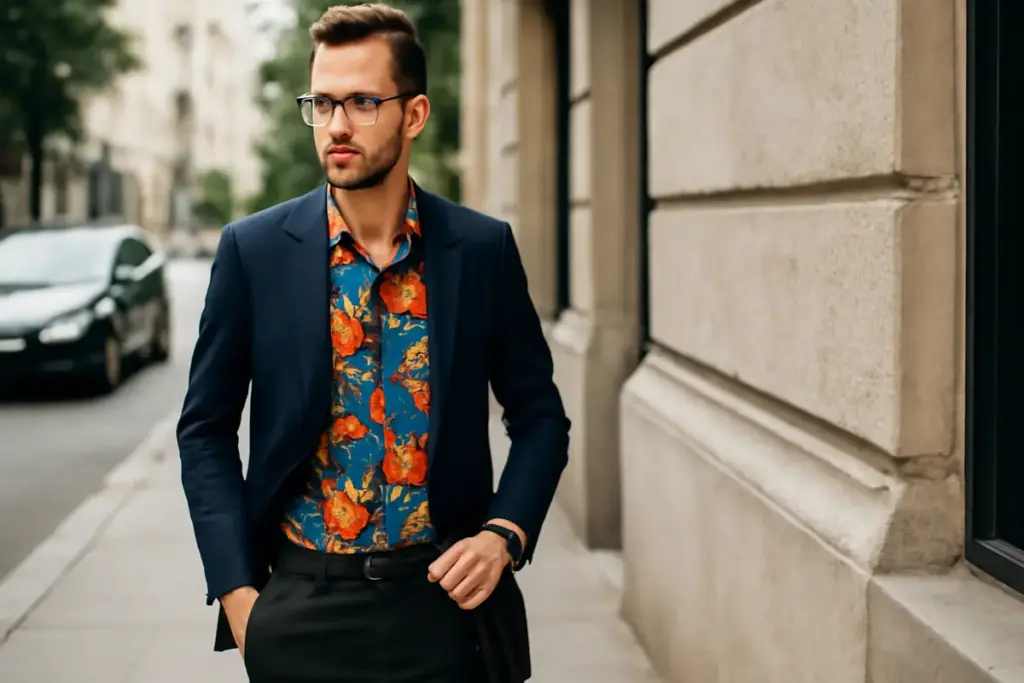 Come evitare che una camicia a fantasia risulti fuori luogo? Le accortezze che fanno la differenza