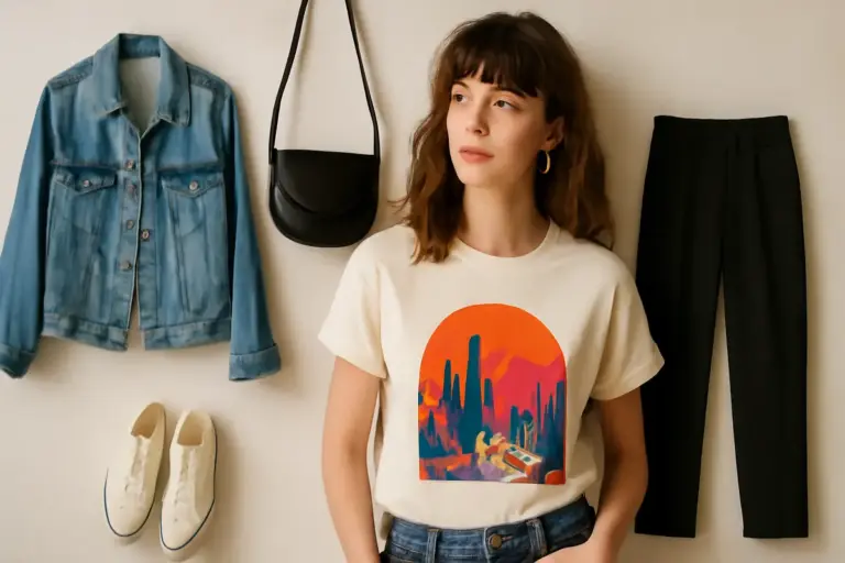 Cosa abbino a una t-shirt stampata? Soluzioni che tengono conto dello stile personale