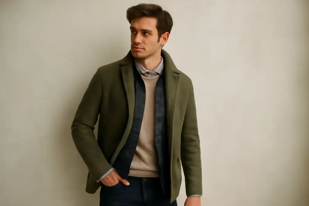 Come creare outfit uomo a strati senza appesantire il look? I trucchi che hanno successo ogni giorno