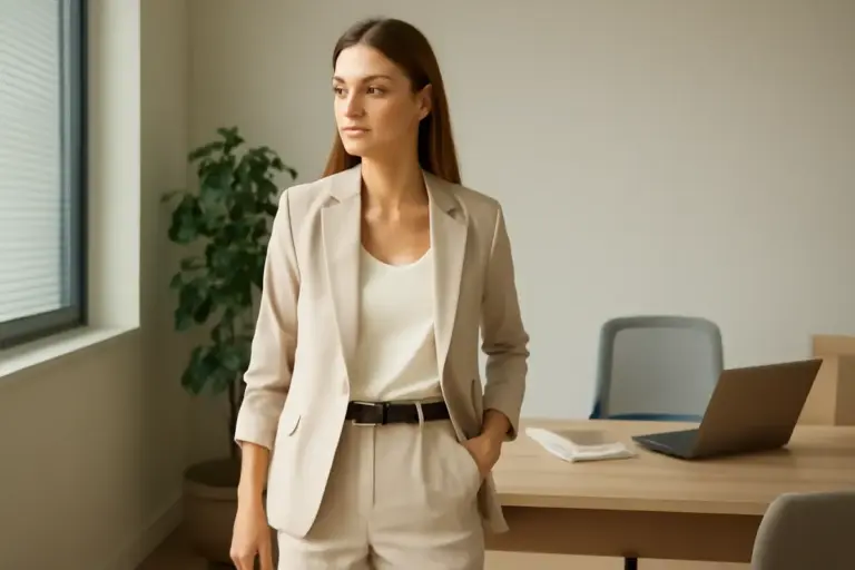 Outfit da ufficio estivo per donna moderna: combinazioni pratiche che evitano errori di stile